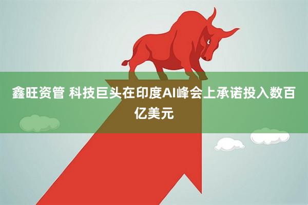 鑫旺资管 科技巨头在印度AI峰会上承诺投入数百亿美元